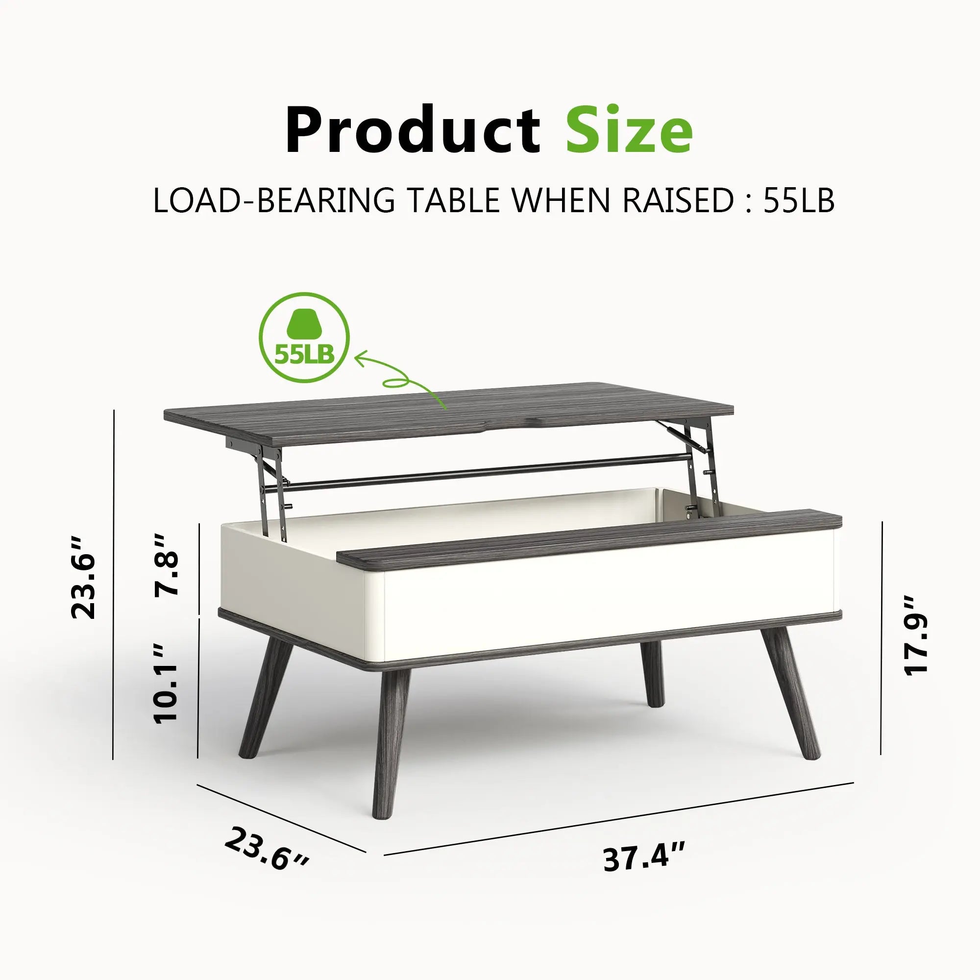 black and white lift top coffee table dimensions - aspvo home
