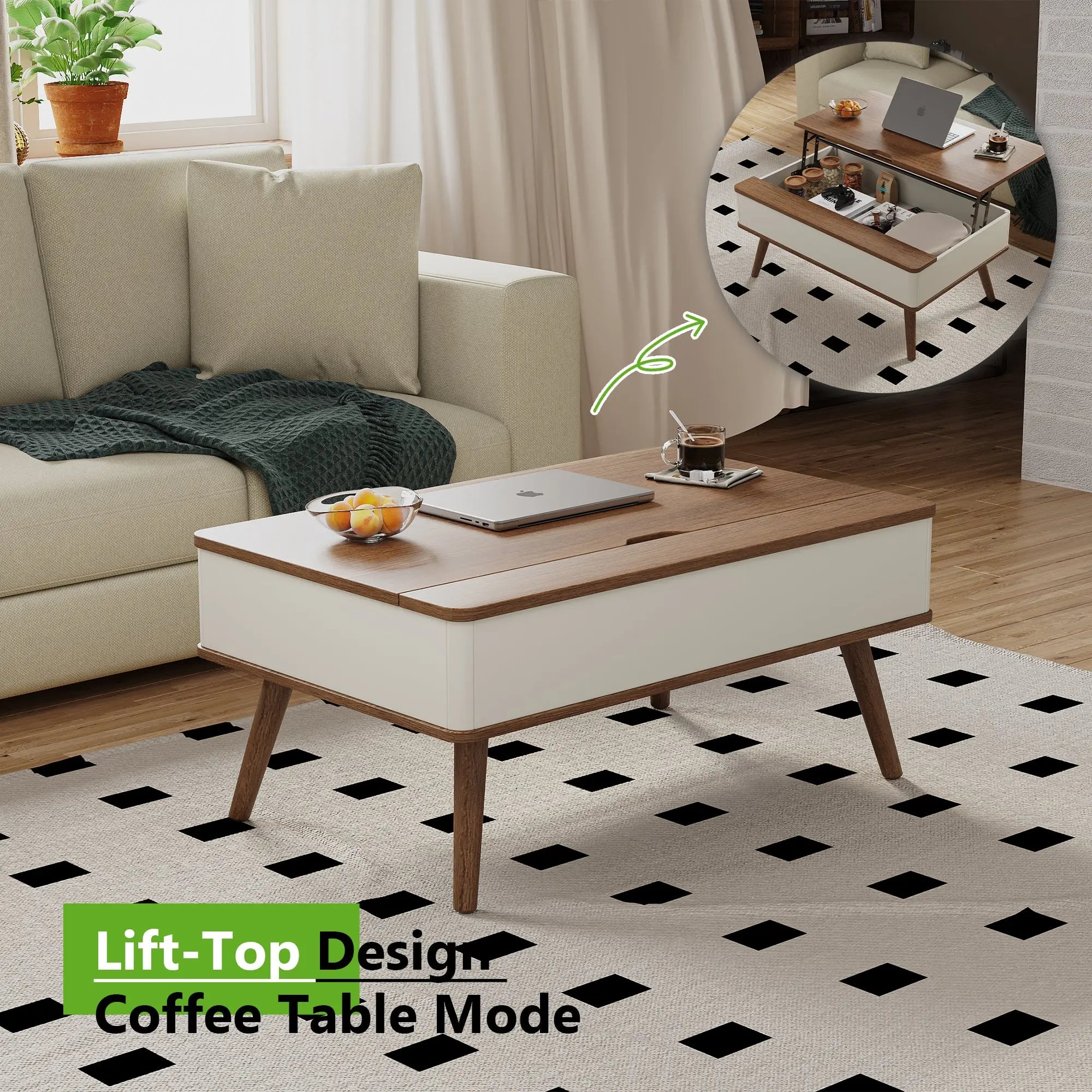 brown and white coffee to dining table - aspvo home