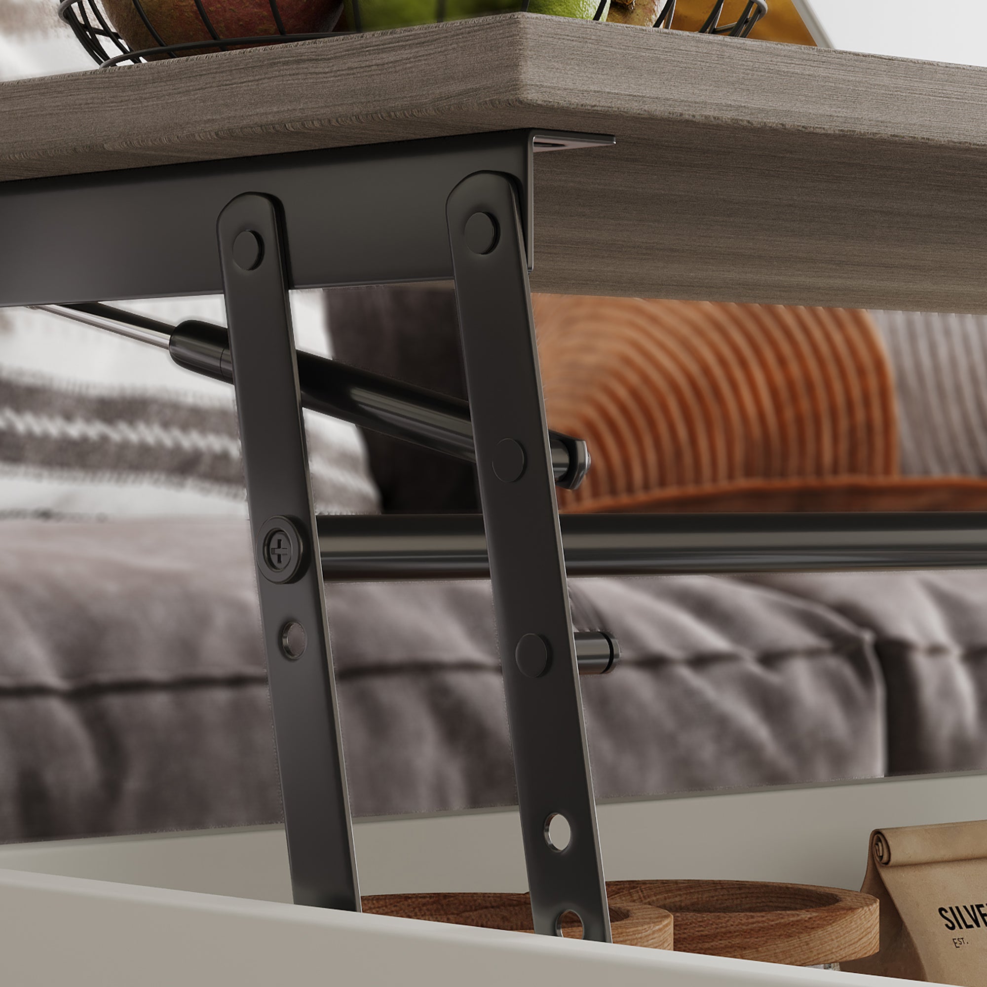 grey lift top coffee table mechanism - aspvo home