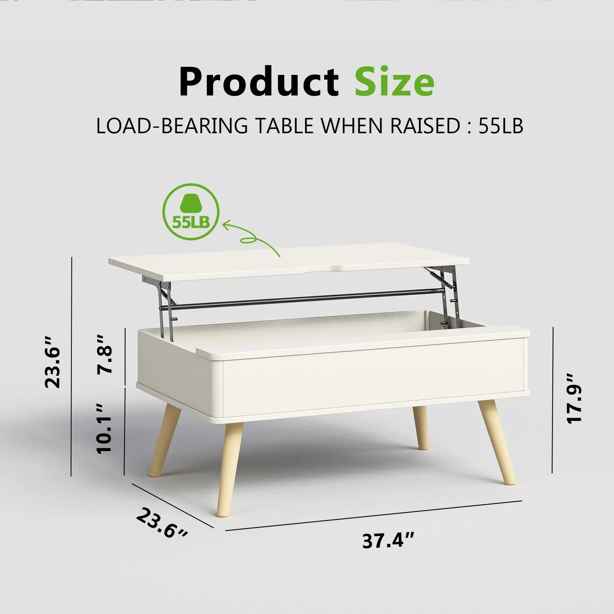 white lifting coffee table dimensions - aspvo home